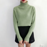 Cashmere Knitted Sweater Women Autumn Winter Korean