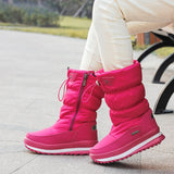 Winter Platform Women Boots Children Rubber anti-slip Snow Boots