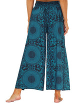 Slit Wide Leg Palazzo Casual Beach Vintage Pilate Pants