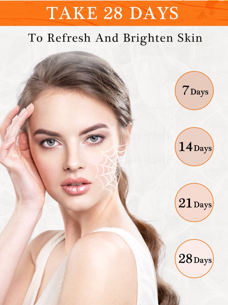 5PCS Joy Pretty Vitamin C Whitening Skin Care Set