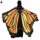 Fashion Butterfly Wing Beach Towel Cape Scarf Use for  Halloween shawl scarf dance accessory