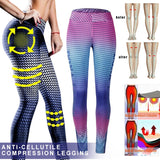 Women Premium Breathable  Anti-Cellulite Compression Slim Leggings