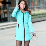 Winter Autumn Warm Puffer jacket Coat Lady Jacket