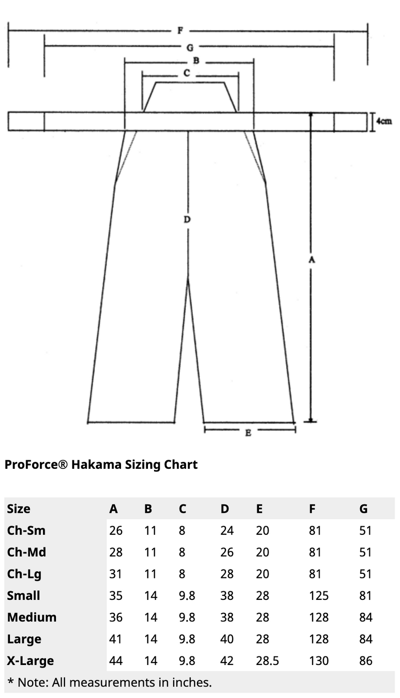ProForce® 7.5 oz. Hakama
