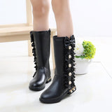 Long Children Snow Student Princess Knee Length Boots