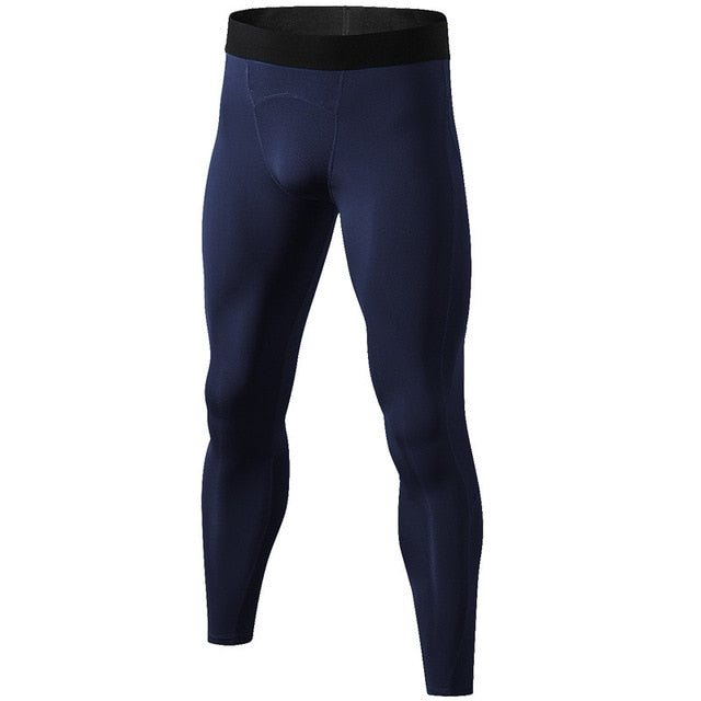 Mens BodyBuilding Pants Running Leggings Men Compression