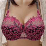 Ultra-thin Cup Mesh Lace Underwear Transparent Unlined Bra