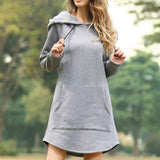 Casual Long Tops Women Fashion Oversized Chic Hoodies