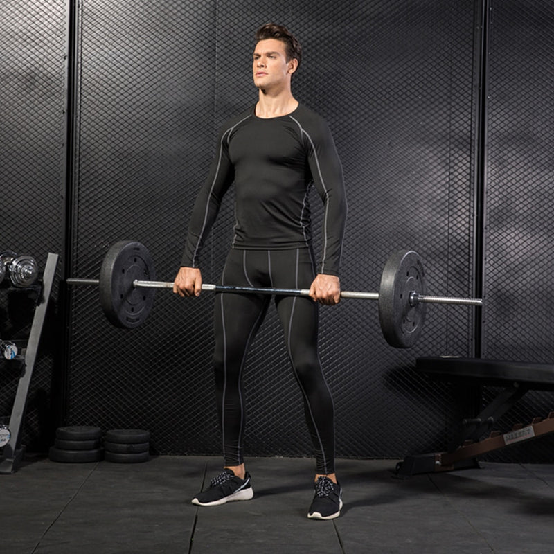 Compression Leggings Men Sport Pant Tight Skinny Sports