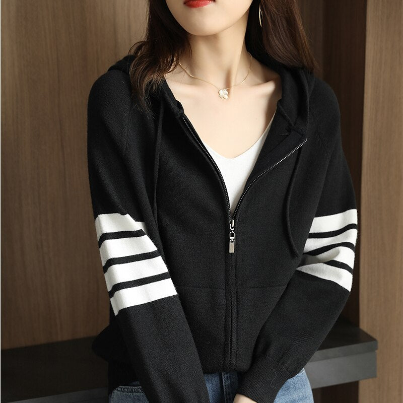 Women Cashmere Sweater Autumn Cardigan