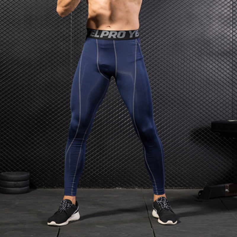 Compression Leggings Men Sport Pant Tight Skinny Sports