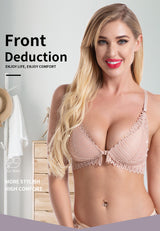 Sexy Bralette Strapless Lace Lingerie Brassiere Push Up Bra