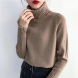 Cashmere Knitted Sweater Women Autumn Winter Korean