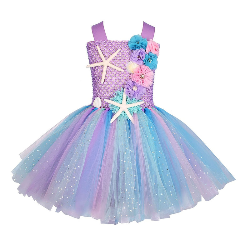 Pastel Mermaid Under the Sea Birthday Party Costume