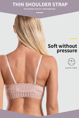 Sexy Bralette Strapless Lace Lingerie Brassiere Push Up Bra