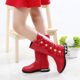 Long Children Snow Student Princess Knee Length Boots