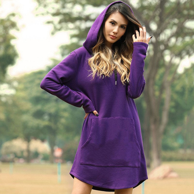 Casual Long Tops Women Fashion Oversized Chic Hoodies