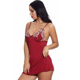 Sexy Lingerie  Modal Strap Pajamas