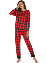 Checker/Multi  Pajamas Suit