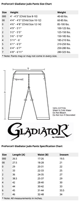 ProForce® Gladiator Judo Pants