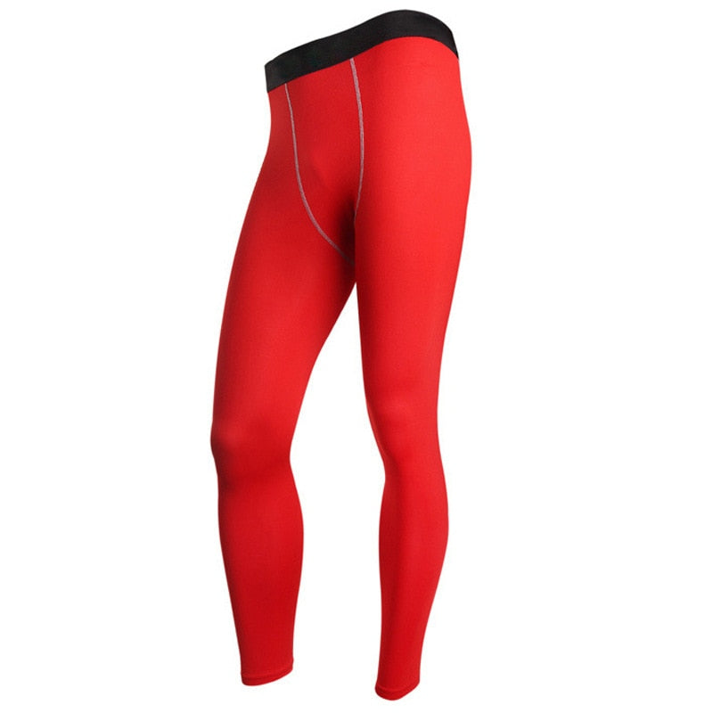 Mens Compression Leggings Running Gym 3XL Tights Basketball Leggings