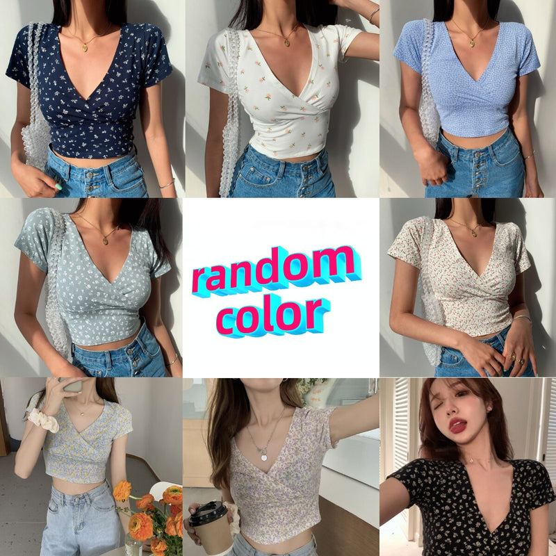 T shirt Slim Short Sleeve High Waist Lady Tank Top