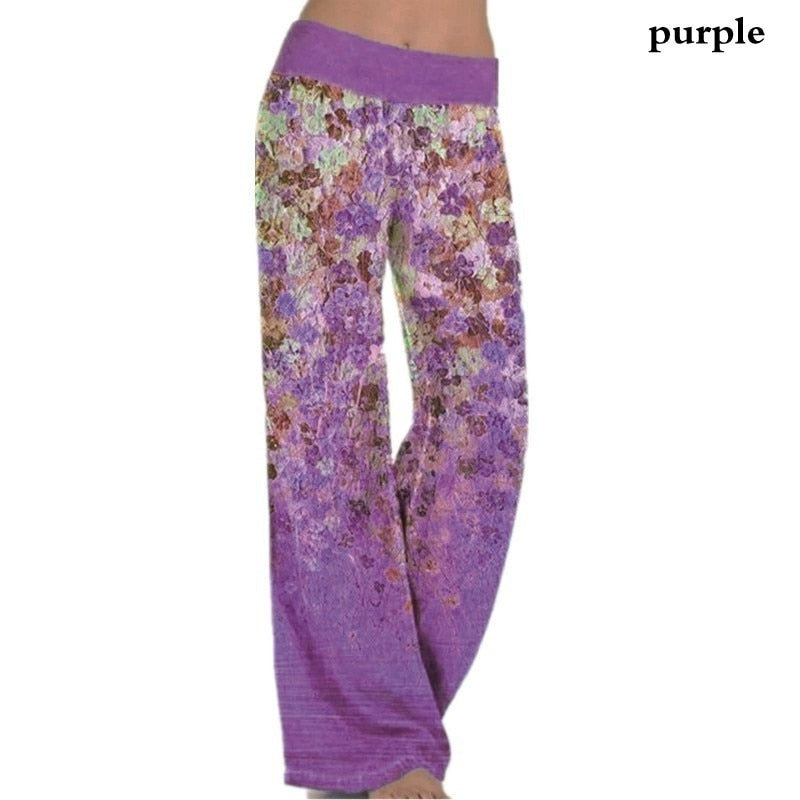 Summer Casual Cotton Linen Wide Leg Beach Pants