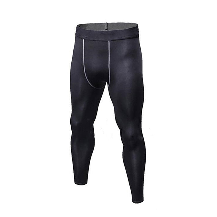 Mens Compression Leggings Running Gym 3XL Tights Basketball Leggings