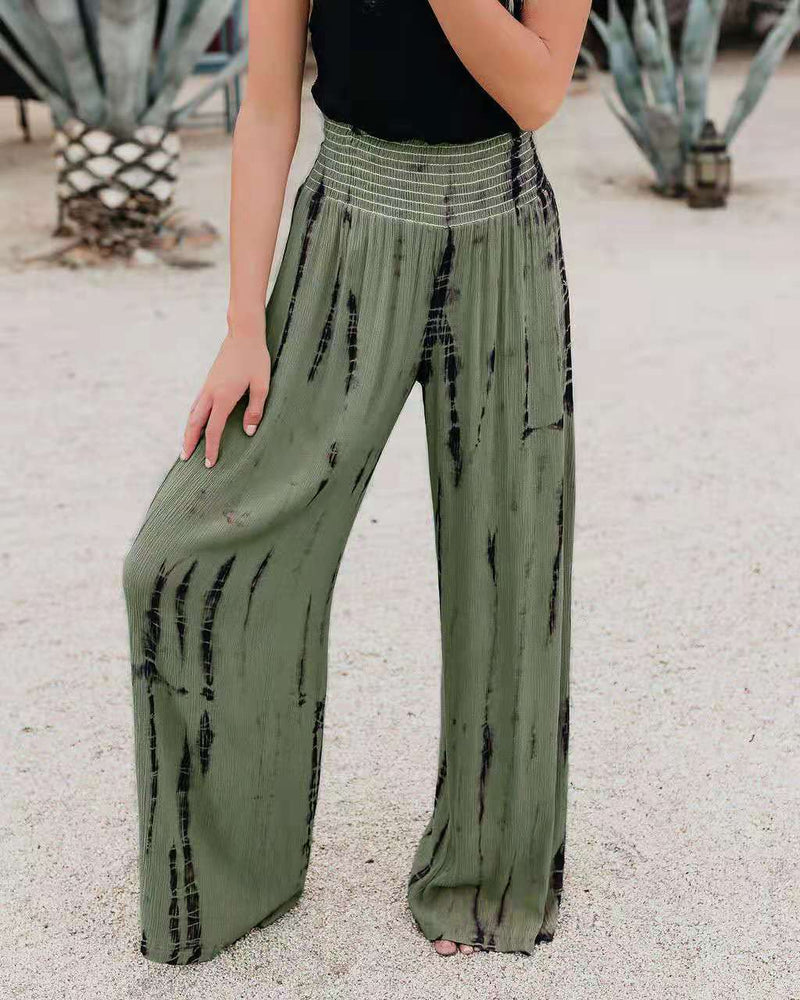 Fashion Long Casual Vintage Beach Straight Long Pants