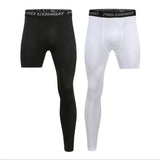 Men Base Layer Exercise Trousers Compression Running Tight Sport