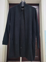 Mans knitted Coat long Cardigan Sweater Fashion Casual large jacket Trench Coat
