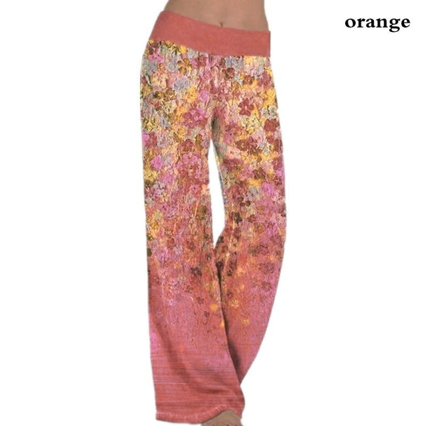 Summer Casual Cotton Linen Wide Leg Beach Pants