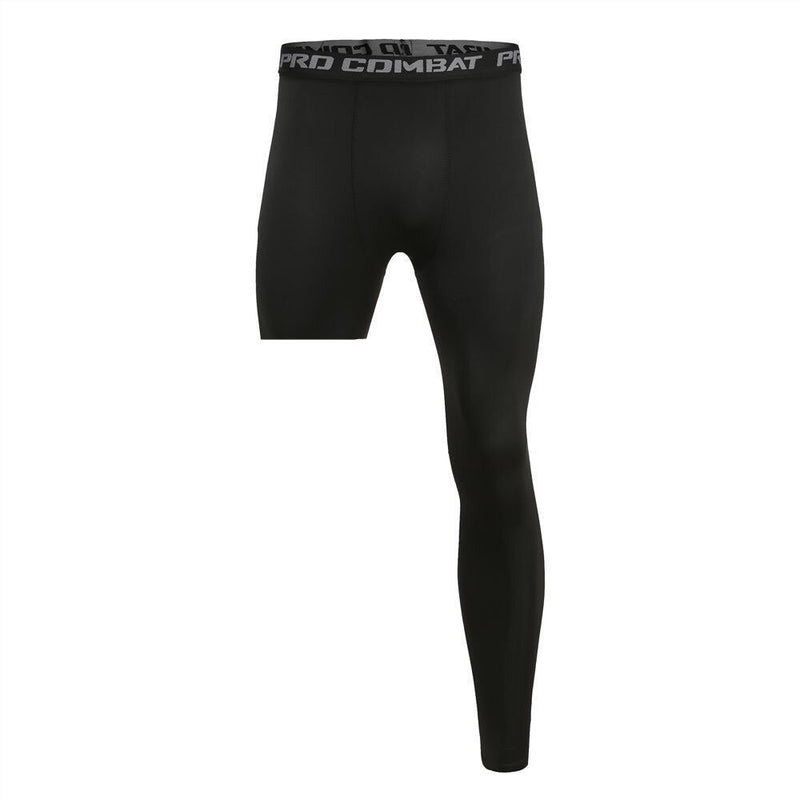 Men Base Layer Exercise Trousers Compression Running Tight Sport
