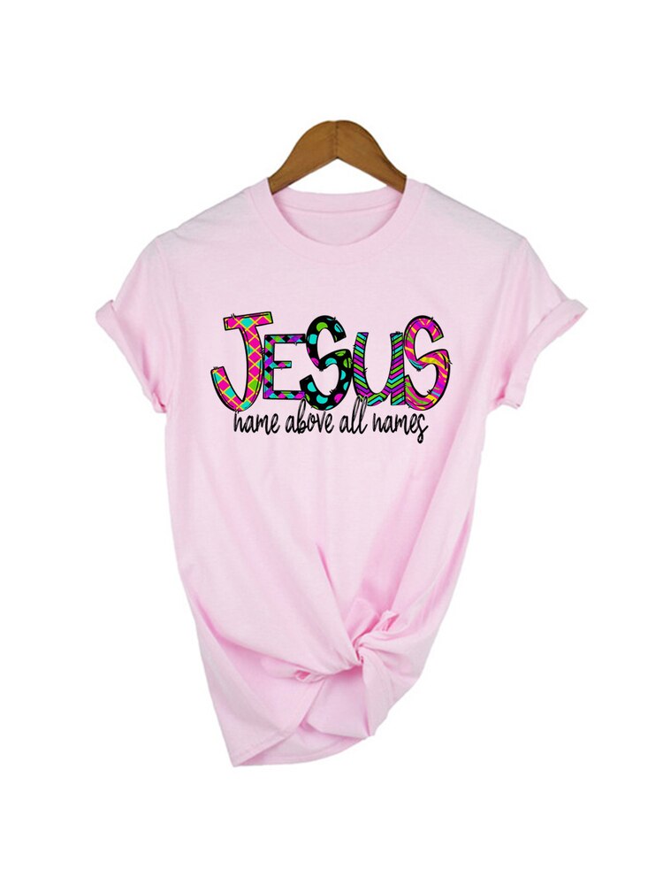 Jesus Name Above All Names Summer Graphic Tees