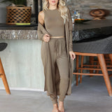 3 Piece Cardigan Outfit