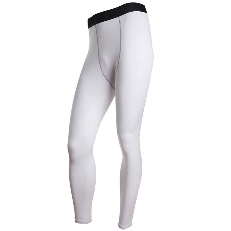 Mens Compression Leggings Running Gym 3XL Tights Basketball Leggings