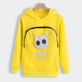 Winter Hoodies Sweatshirt Man Women Animal Pouch Hoodies