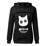 Winter Hoodies Sweatshirt Man Women Animal Pouch Hoodies