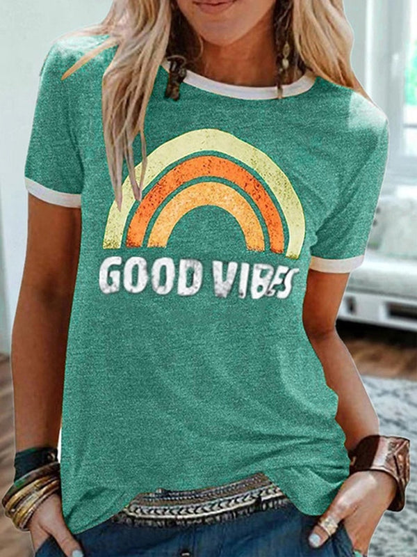 Spring Summer Funny Casual Tshirt Ladies