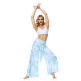 High Waist Flare Beach Trousers For Spring