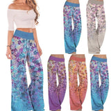 Summer Casual Cotton Linen Wide Leg Beach Pants