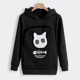 Winter Hoodies Sweatshirt Man Women Animal Pouch Hoodies