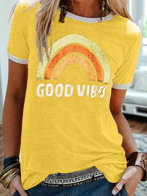 Spring Summer Funny Casual Tshirt Ladies