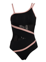 Andzhelika  One Shoulder One Piece Single shoulder Swimsuit