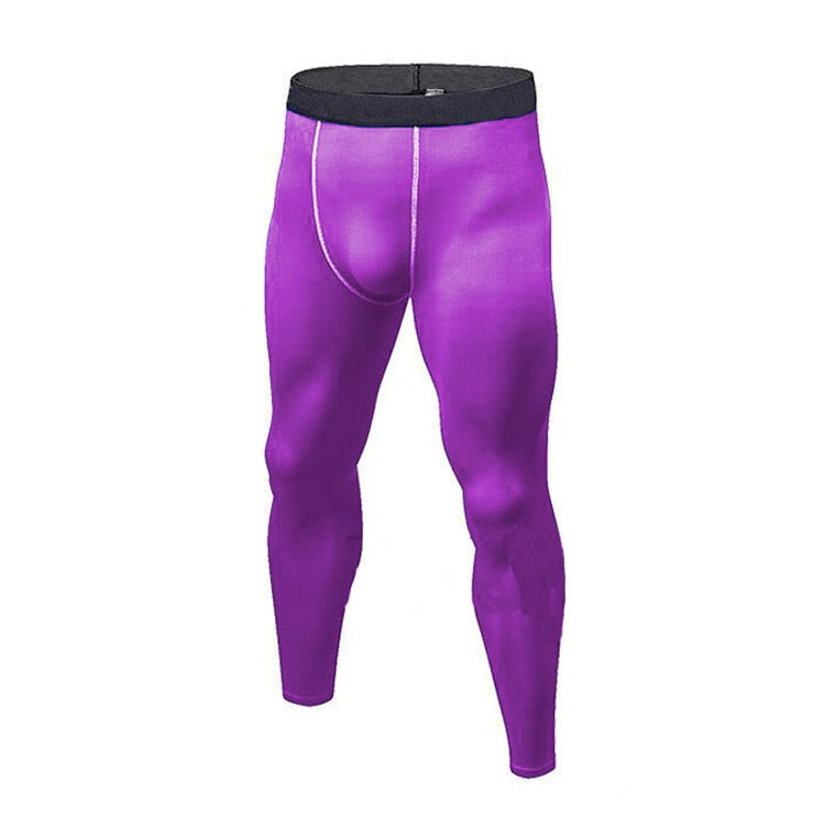 Mens Compression Leggings Running Gym 3XL Tights Basketball Leggings