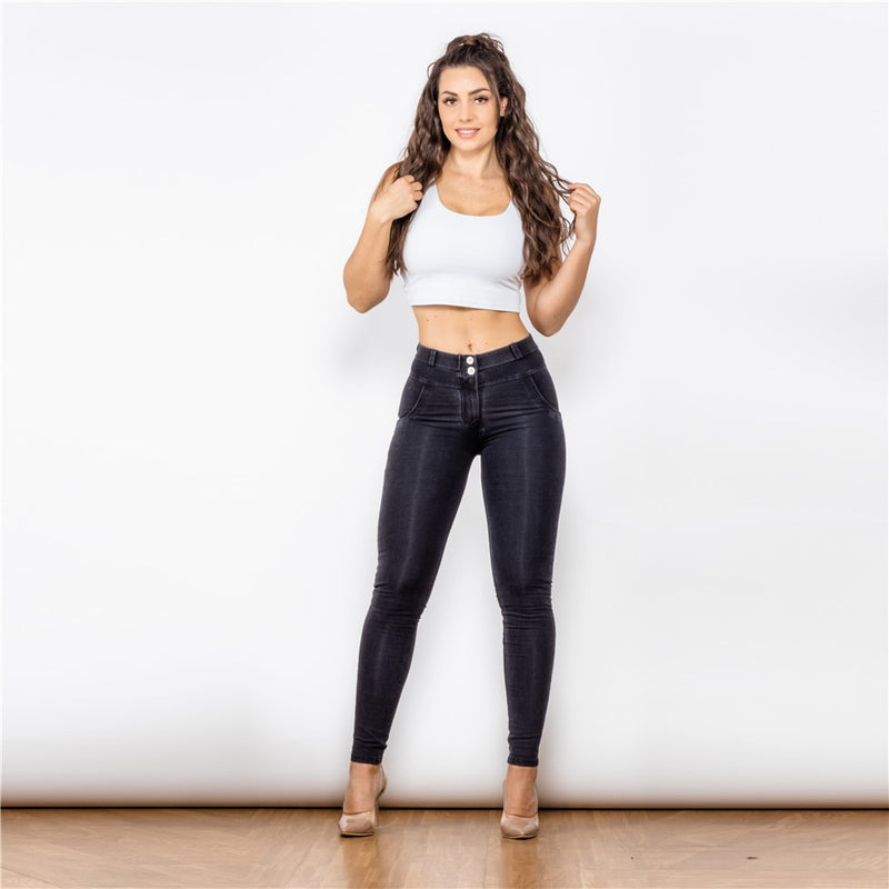 Melody Stretch Boyfriend Jean,