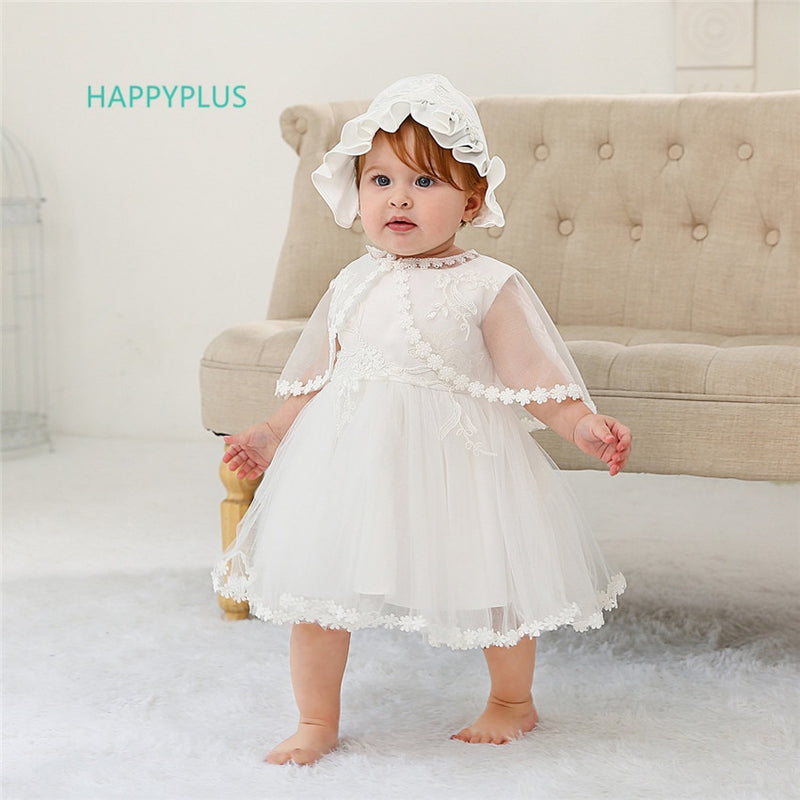 HAPPYPLUS Baby Dress for Baptismal Sets