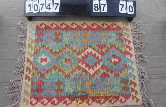 natural genuine wool hand stitched Afghan rugs