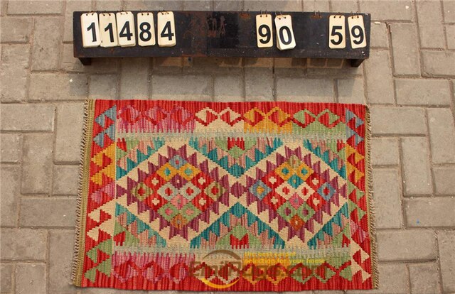 Traditional Vintage handmade Afghan carpet