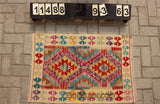 Traditional Vintage handmade Afghan carpet